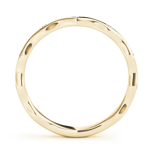 Bezel Set Stackable Band - Image 7