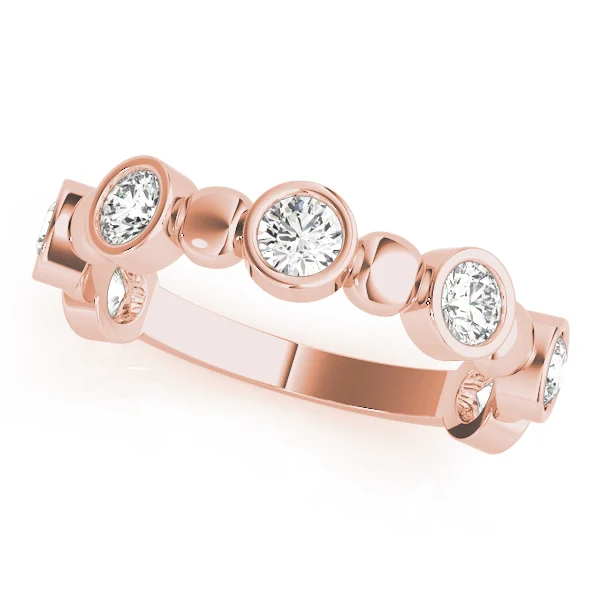 Bezel Set Stackable Ring - Image 12
