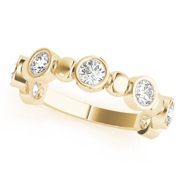 Bezel Set Stackable Ring - Image 7