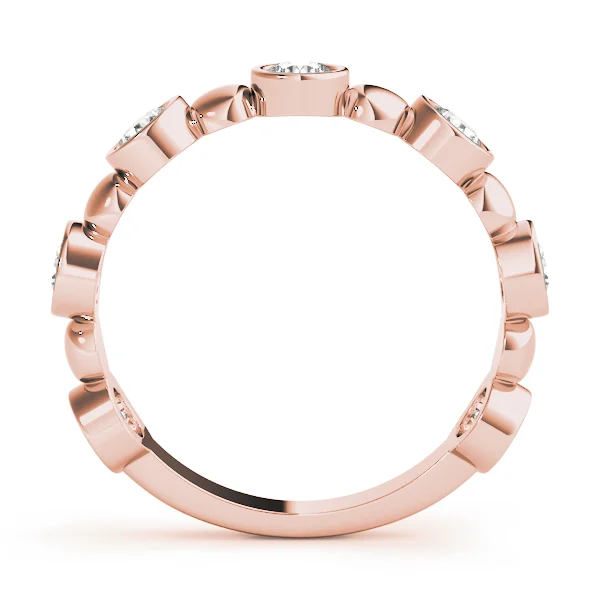 Bezel Set Stackable Ring - Image 13