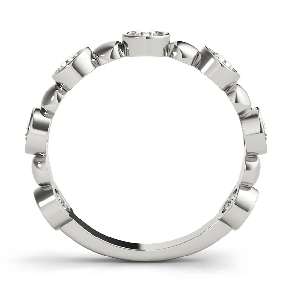 Bezel Set Stackable Ring - Image 2