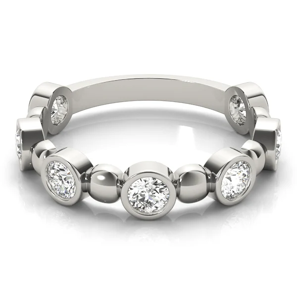 Bezel Set Stackable Ring - Image 5
