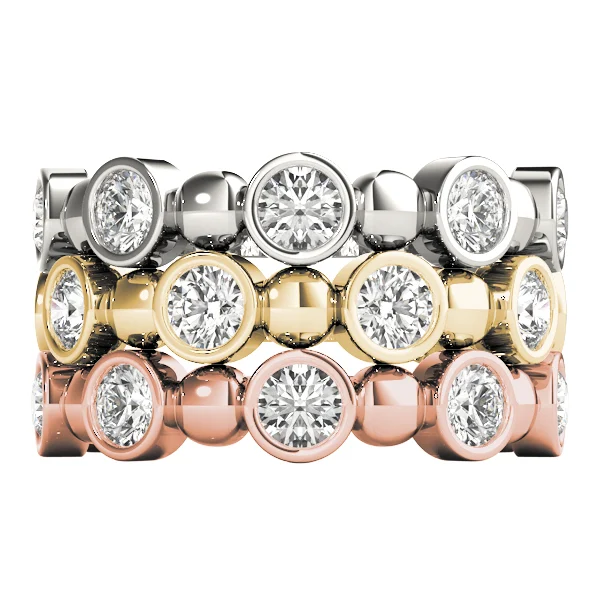 Bezel Set Stackable Ring - Image 6