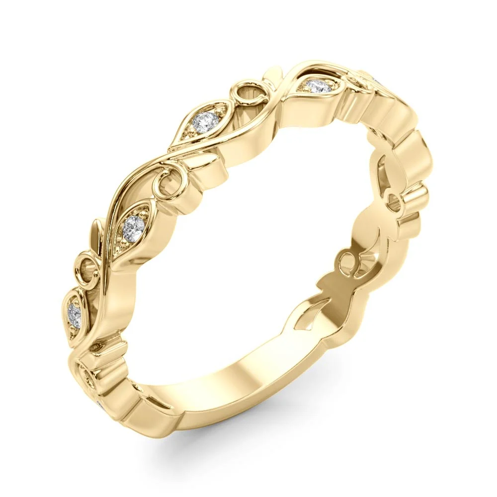 Nature Inspired Floral Stackable Fashion Band - Image 7