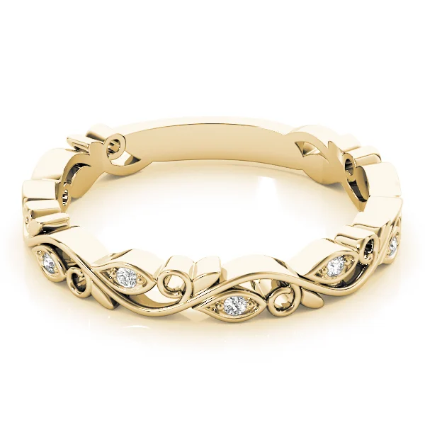 Nature Inspired Floral Stackable Fashion Band - Image 8