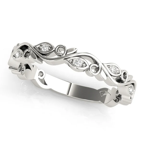 Nature Inspired Floral Stackable Fashion Band