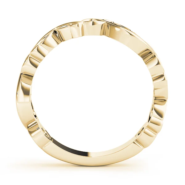 Nature Inspired Floral Stackable Wedding Bands - Image 6