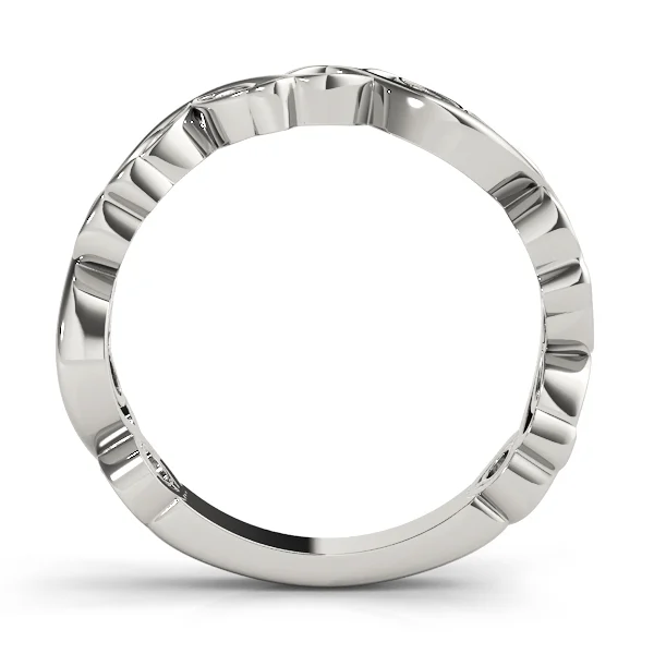Nature Inspired Floral Stackable Wedding Bands - Image 2