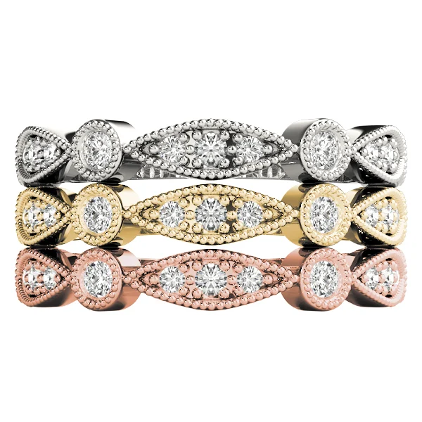 Stackable Milgrain Band - Image 4