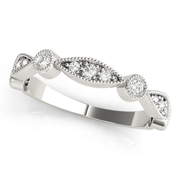 Stackable Milgrain Band