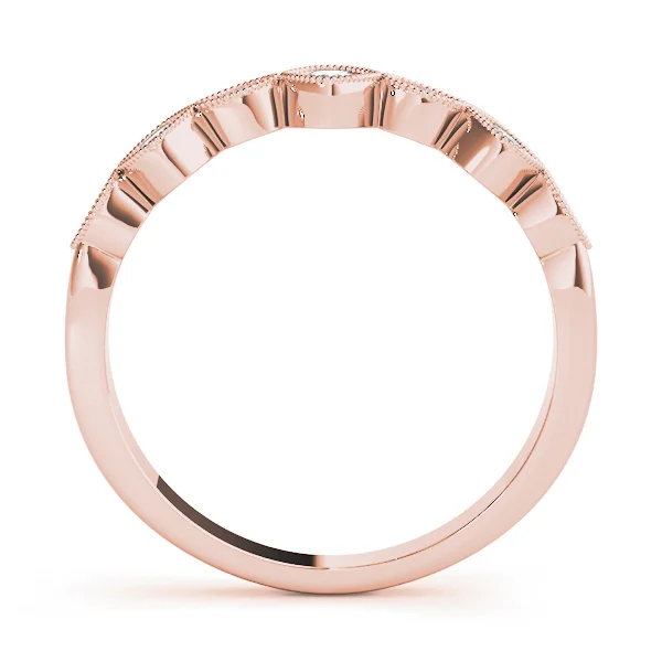 Vintage Milgrain Stackable Band - Image 9