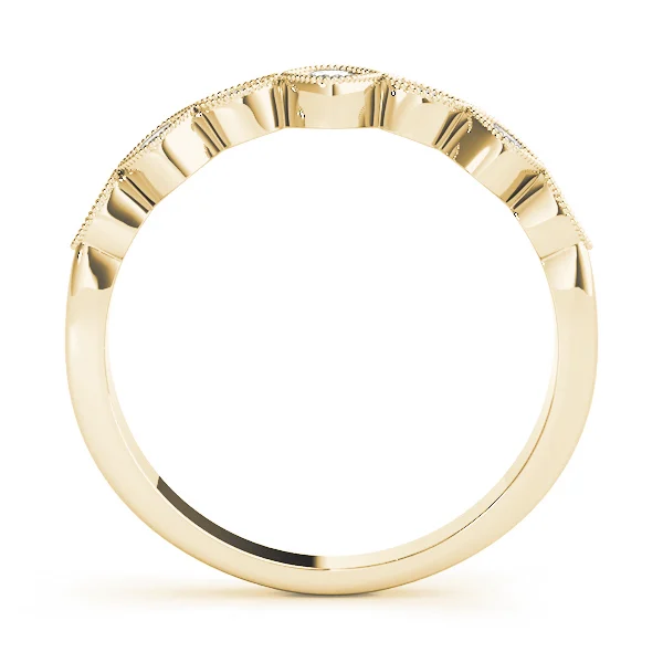 Vintage Milgrain Stackable Band - Image 6
