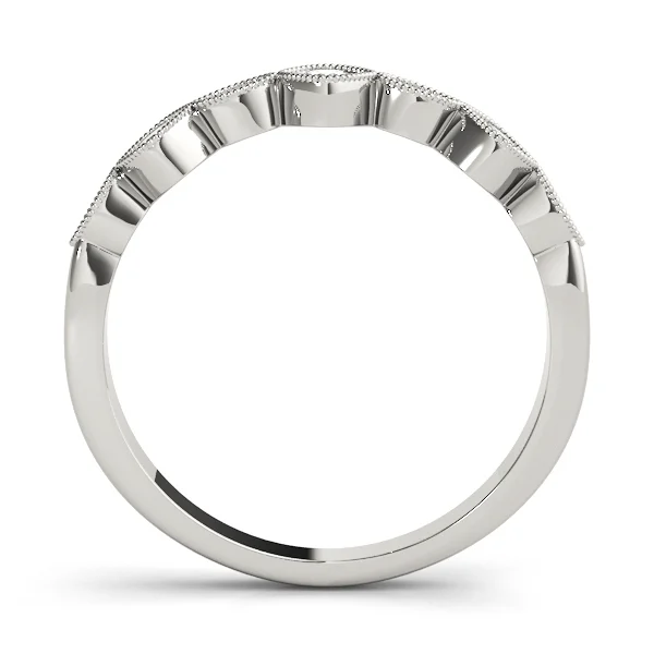 Vintage Milgrain Stackable Band - Image 2