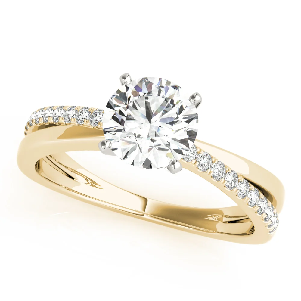Intertwined Engagement Ring - Image 5
