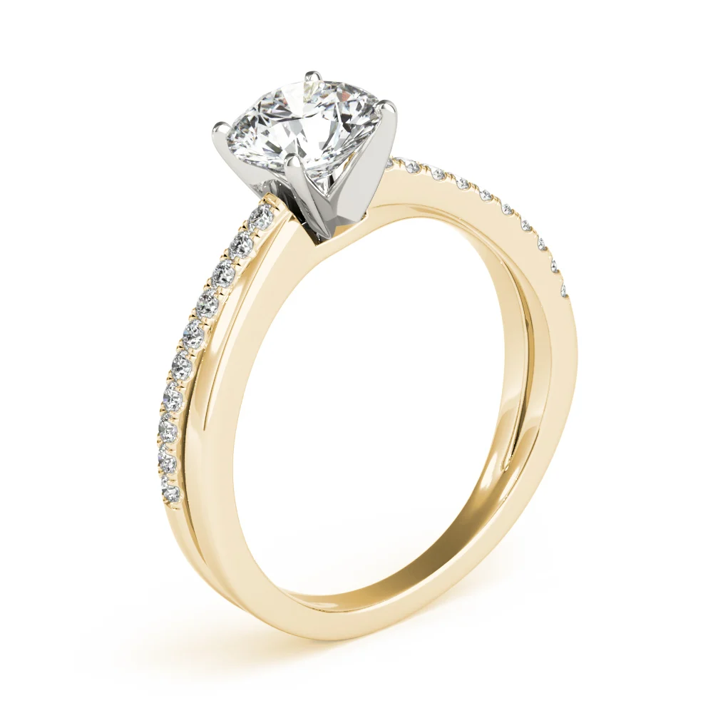 Intertwined Engagement Ring - Image 8