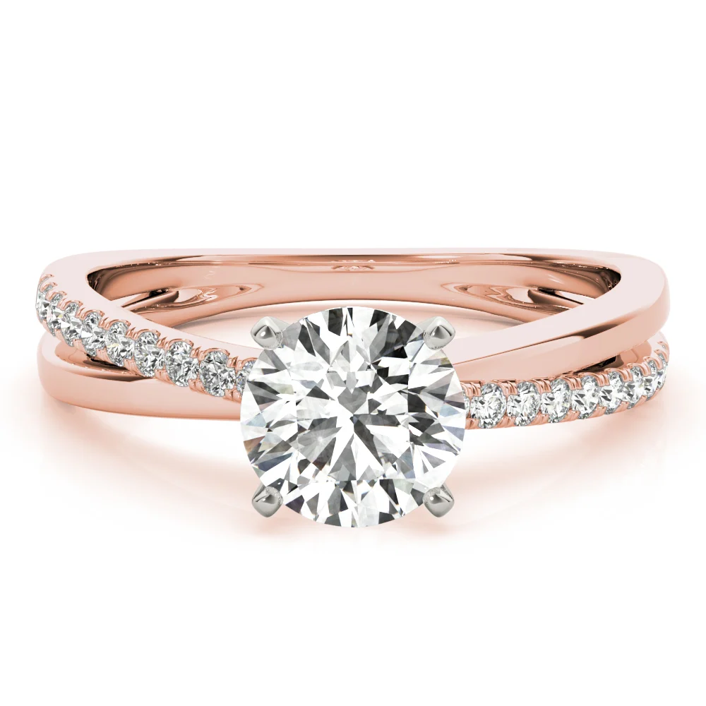 Intertwined Engagement Ring - Image 11