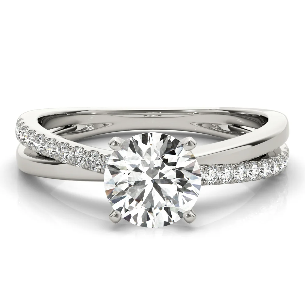 Intertwined Engagement Ring - Image 3
