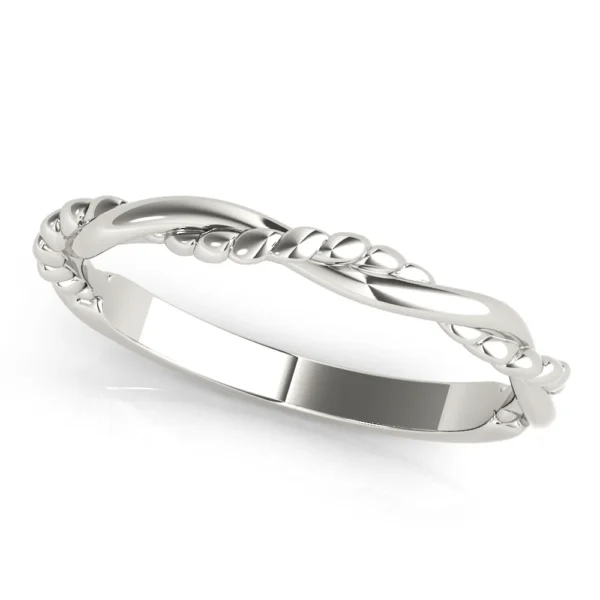 Twisted Filigree Gold Band