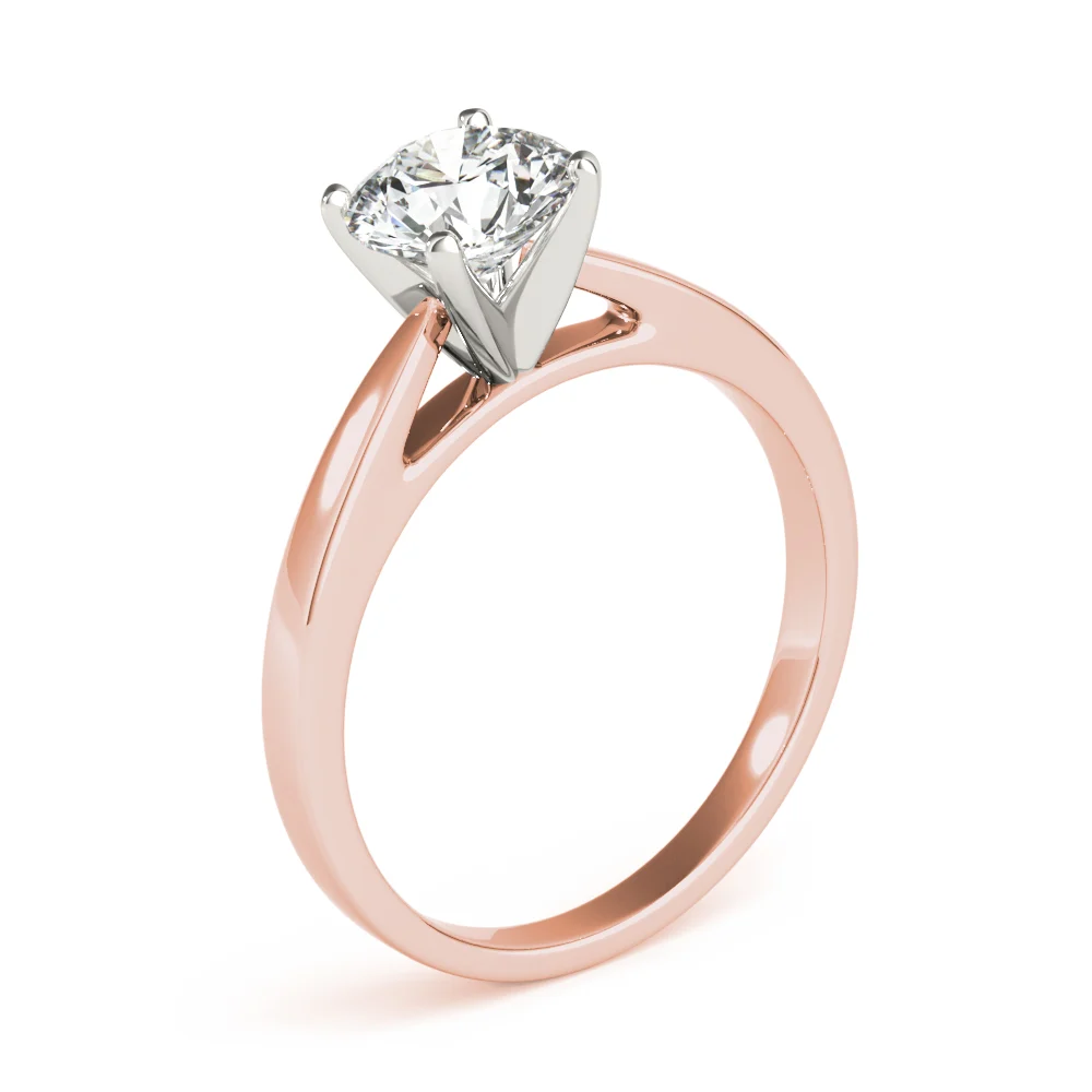 Solitaire Cathedral Engagement Ring - Image 12