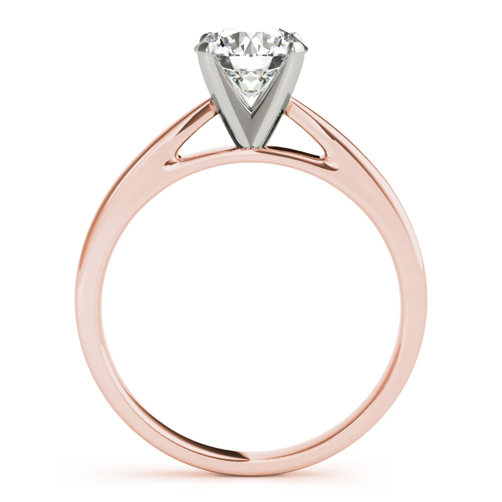 Solitaire Cathedral Engagement Ring - Image 10