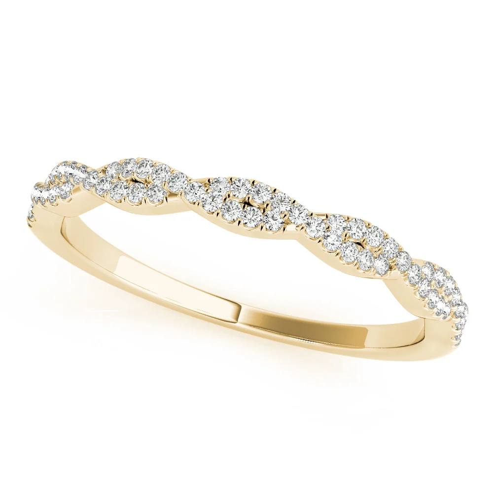 Twisted Stackable Wedding Band - Image 5