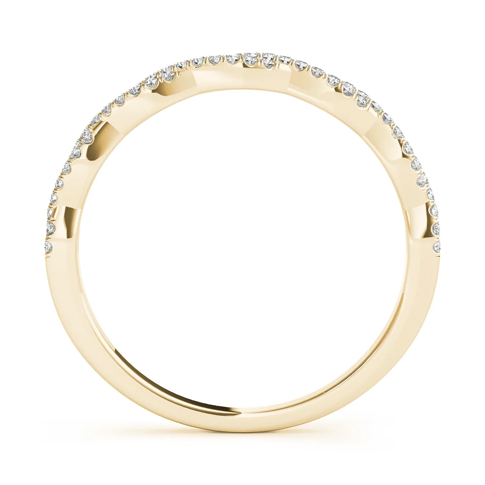 Twisted Stackable Wedding Band - Image 6