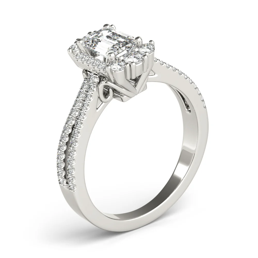 EMERALD CUT ENGAGEMENT - Image 4