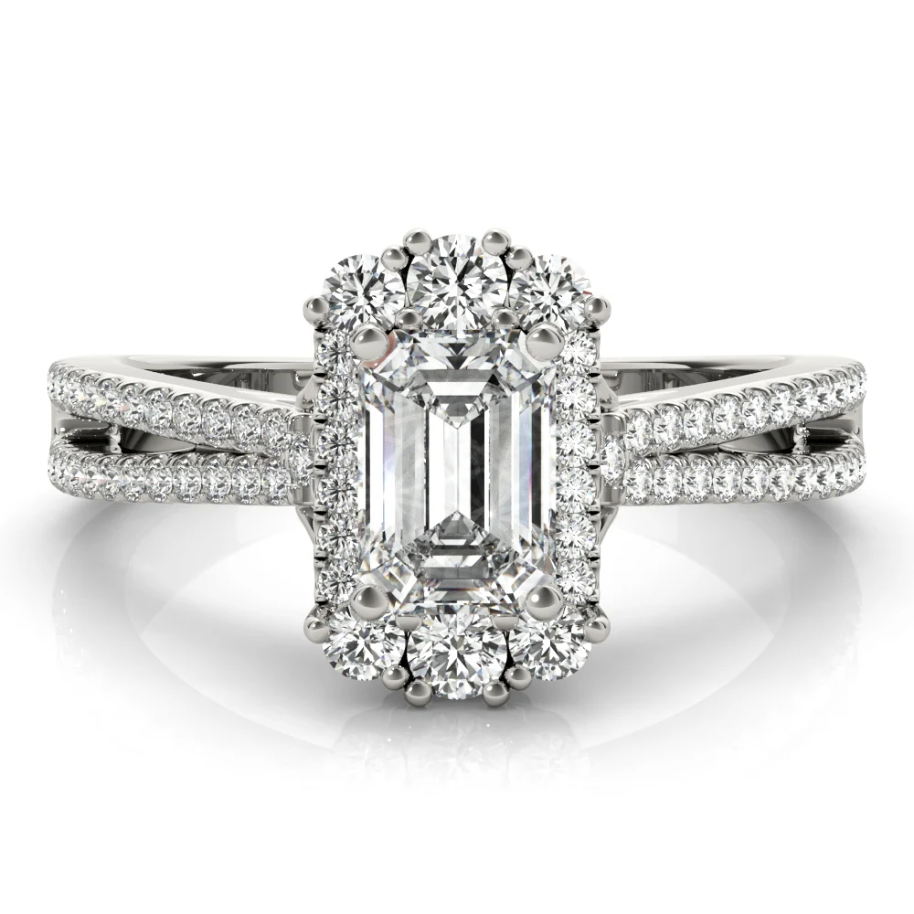 EMERALD CUT ENGAGEMENT - Image 3