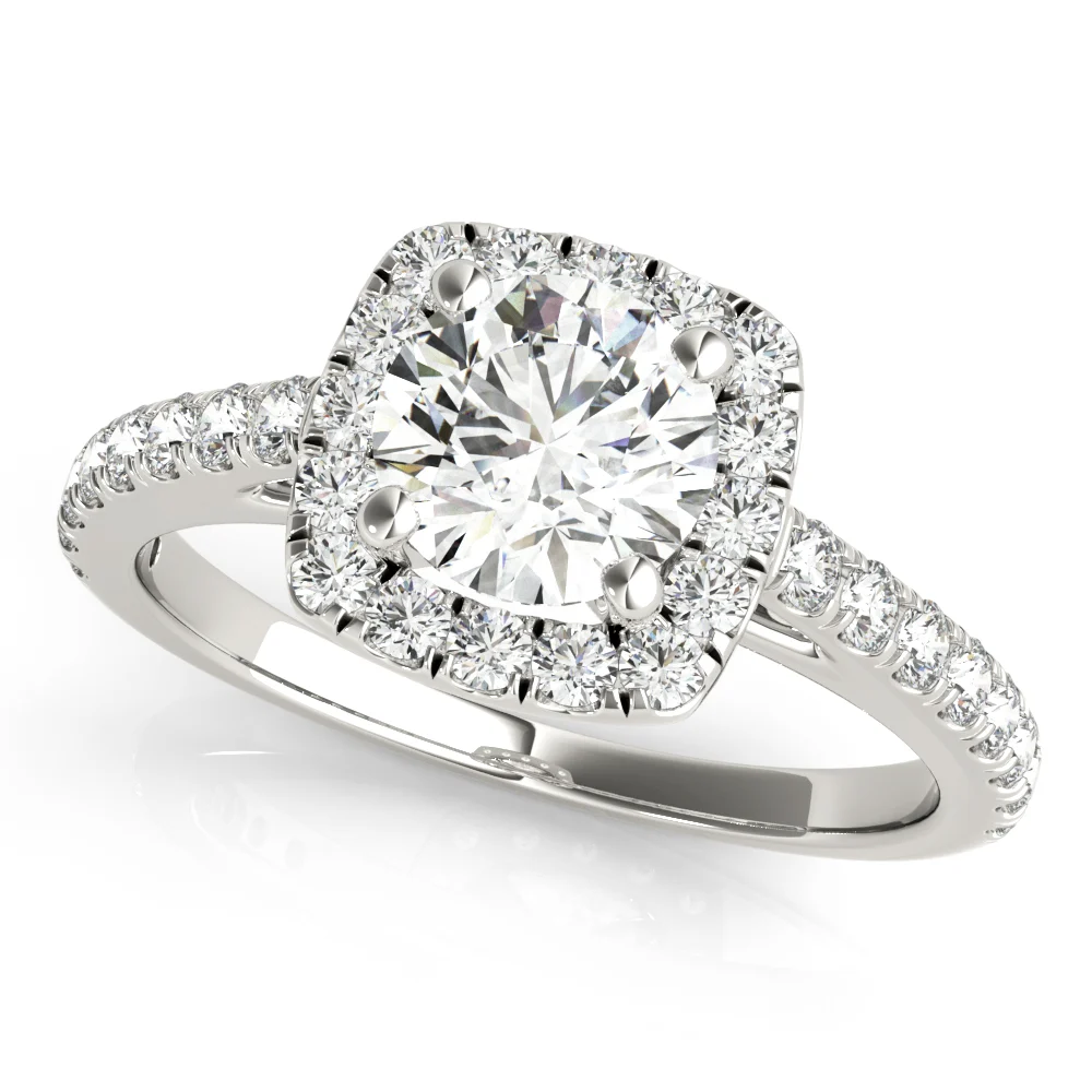 CUSHION HALO ROUND CENTER