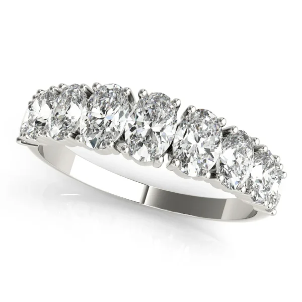 9 STONE BAND OVALS
