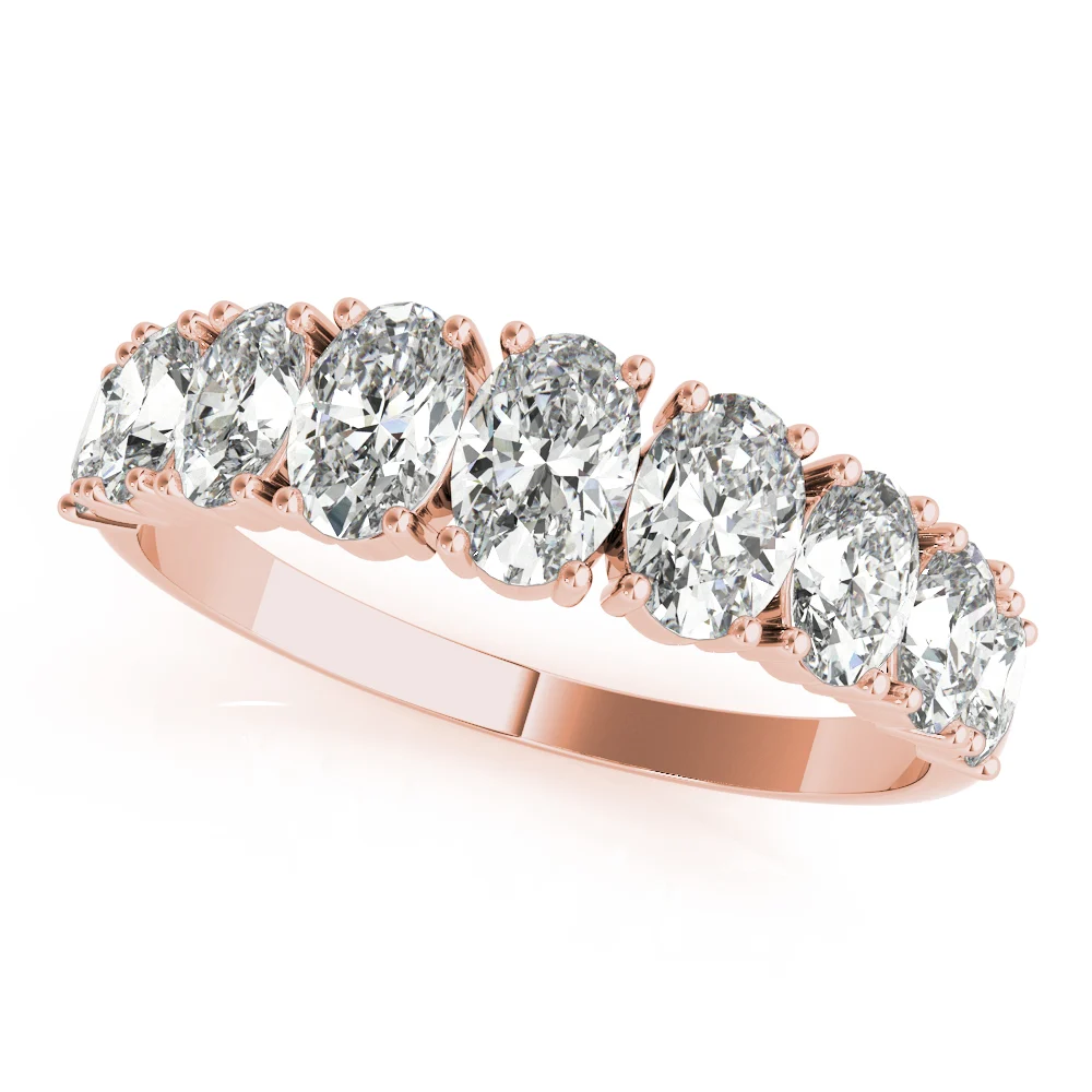 9 STONE BAND OVALS - Image 9