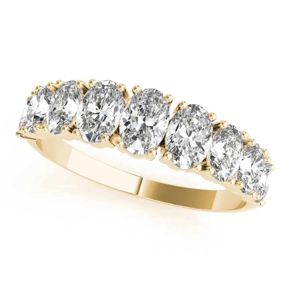 9 STONE BAND OVALS - Image 5