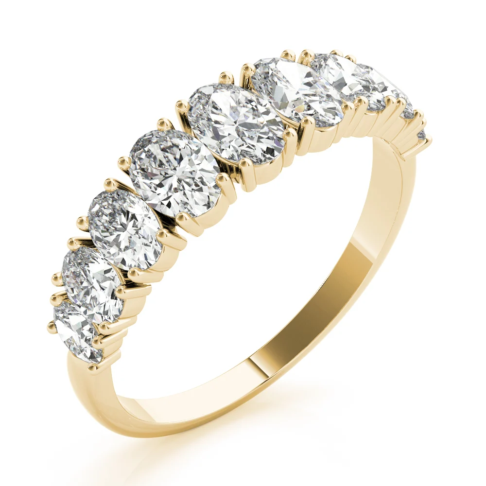 9 STONE BAND OVALS - Image 8