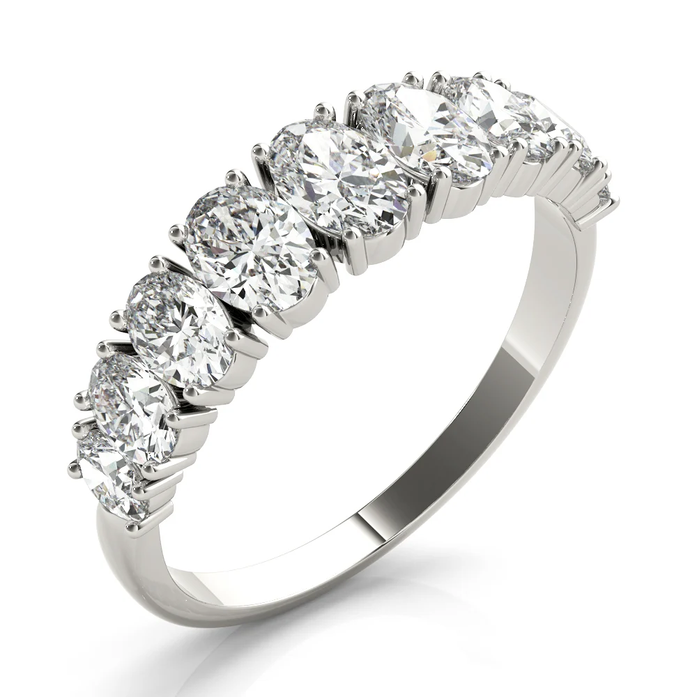 9 STONE BAND OVALS - Image 4