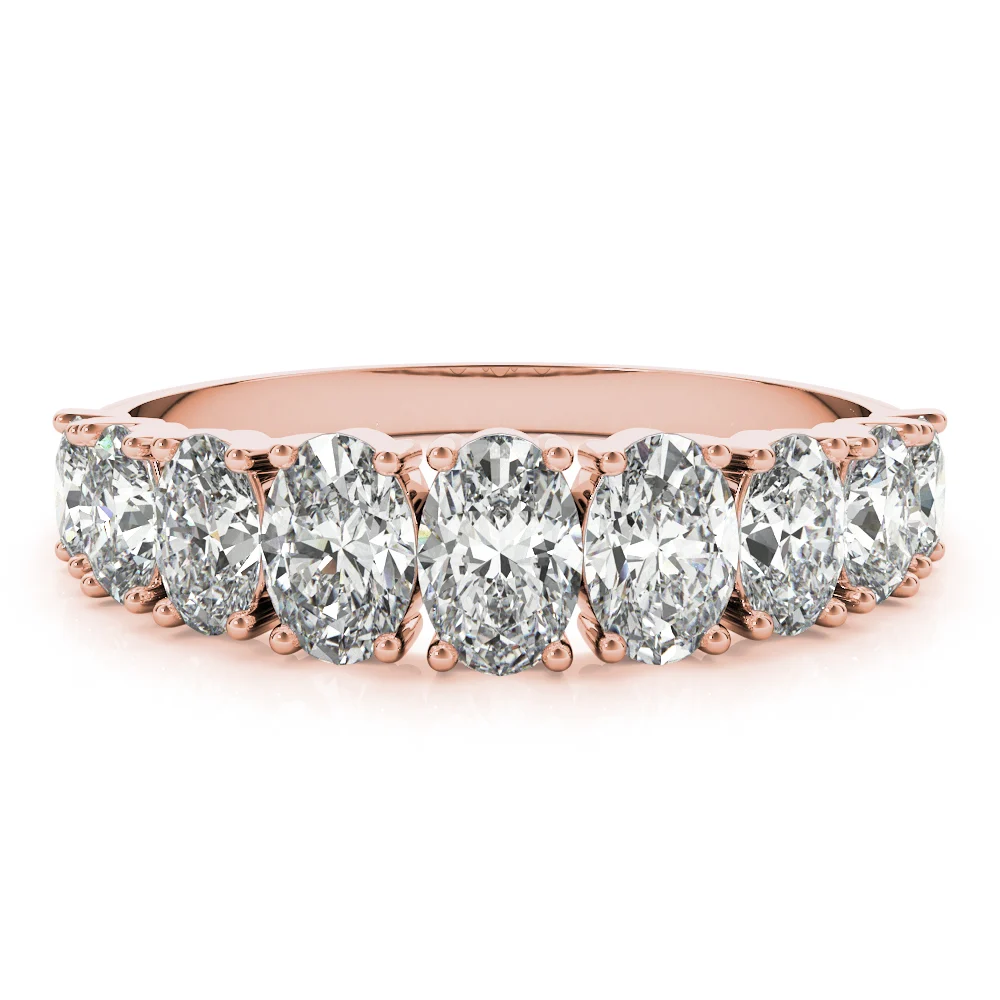 9 STONE BAND OVALS - Image 11
