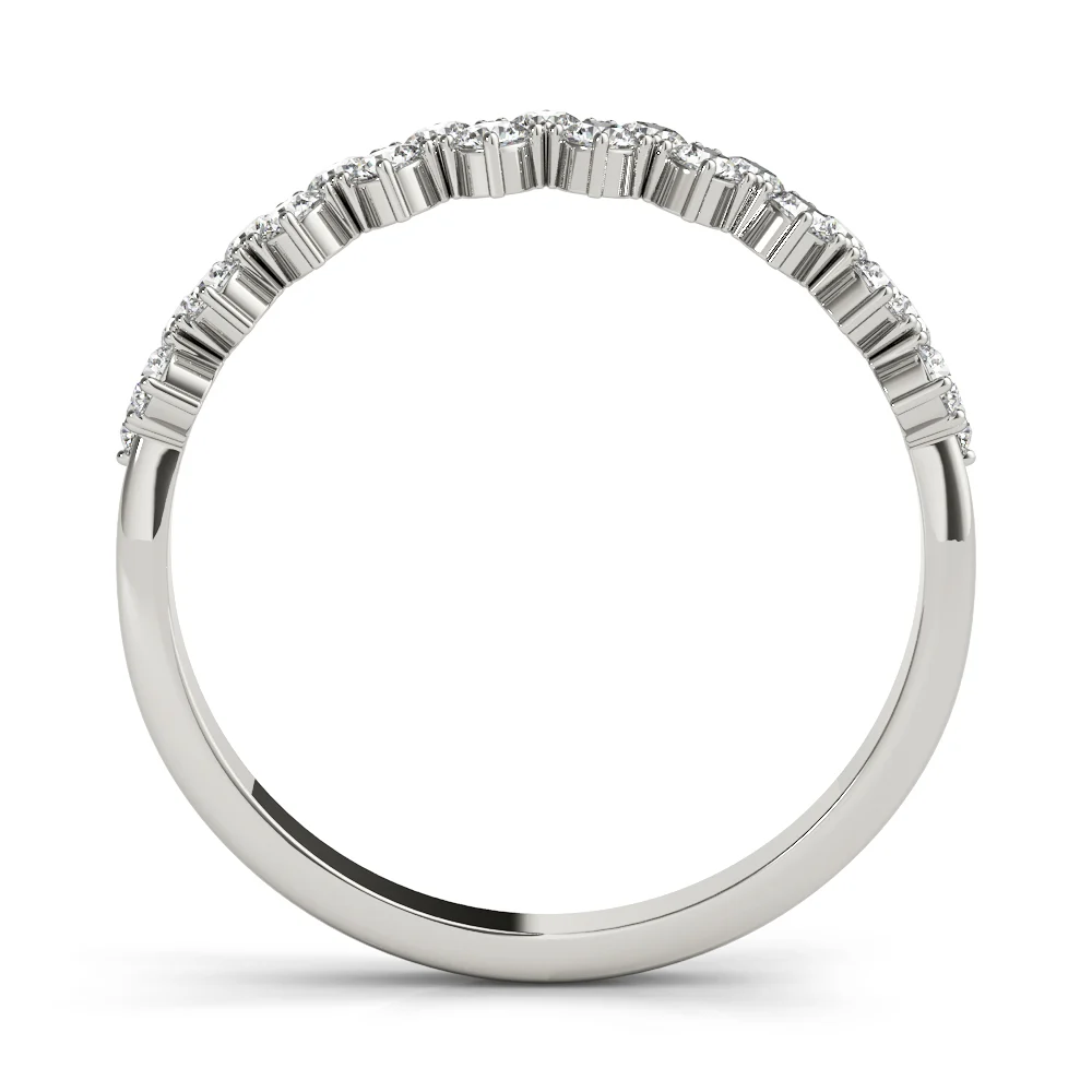 2-Row Prong Set Band - Image 2