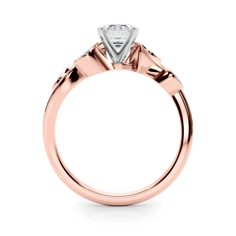 Marquise Accented Bypass Engagement Ring - Image 79