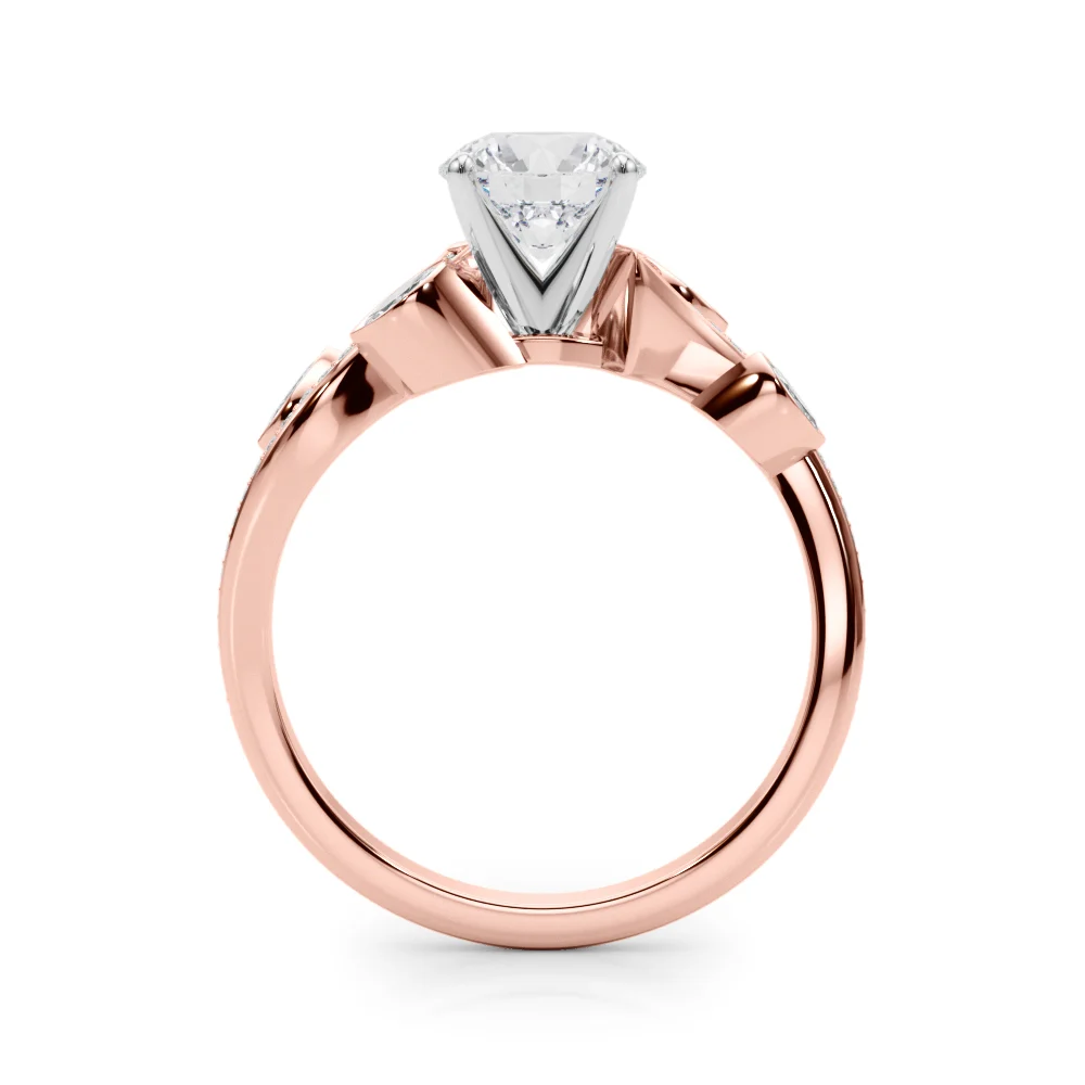 Marquise Accented Bypass Engagement Ring - Image 83
