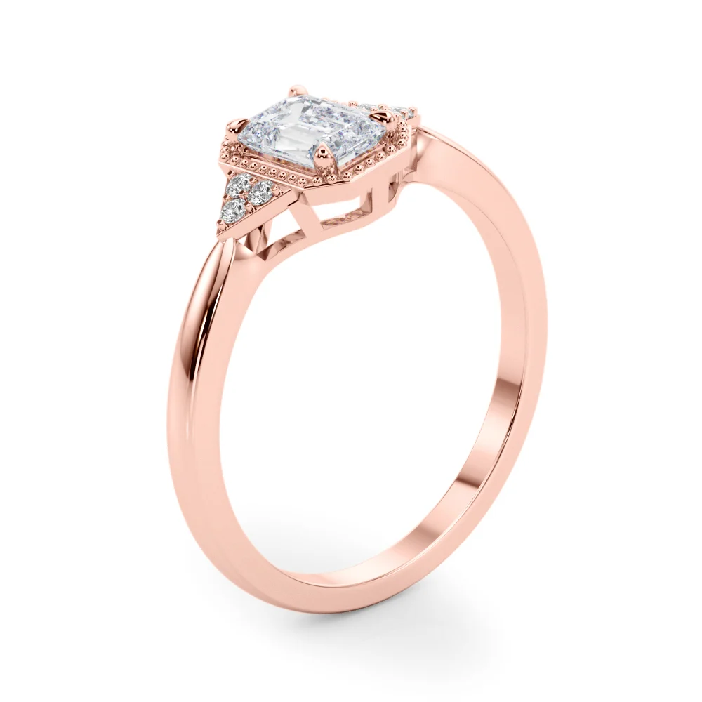 Emerald Cut Engagement Ring - Image 14
