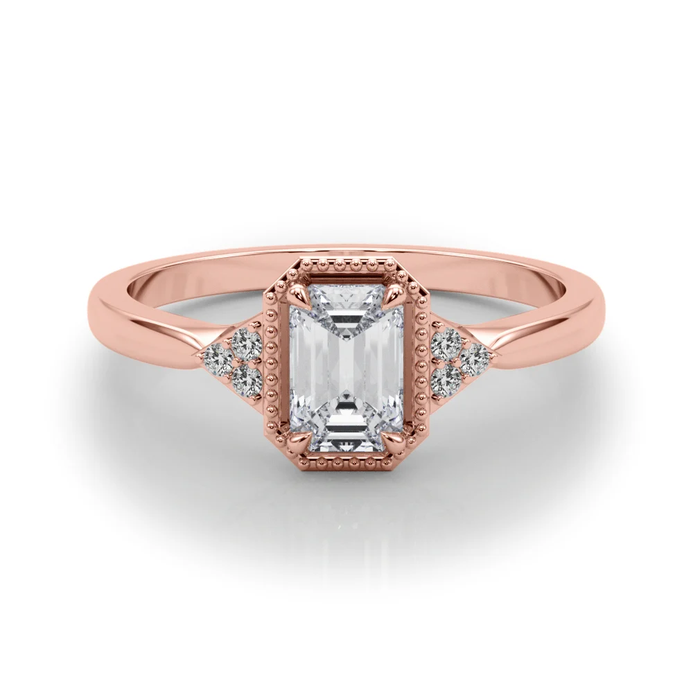Emerald Cut Engagement Ring - Image 13