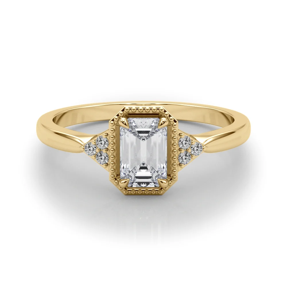 Emerald Cut Engagement Ring - Image 8