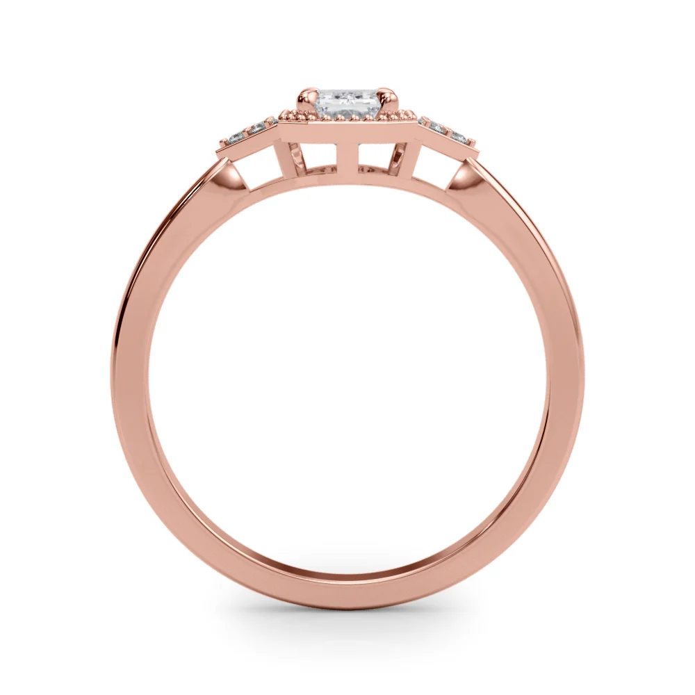 Emerald Cut Engagement Ring - Image 12