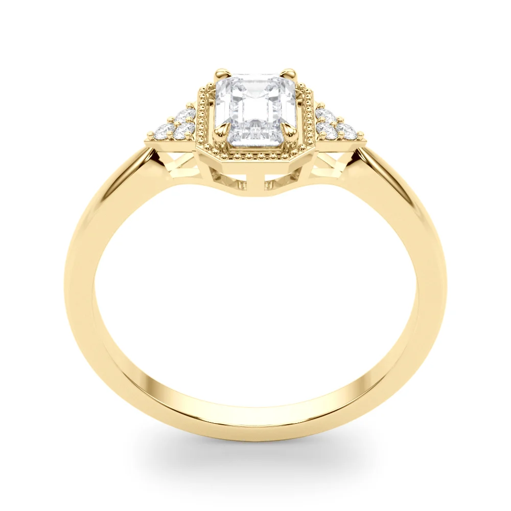 Emerald Cut Engagement Ring - Image 10