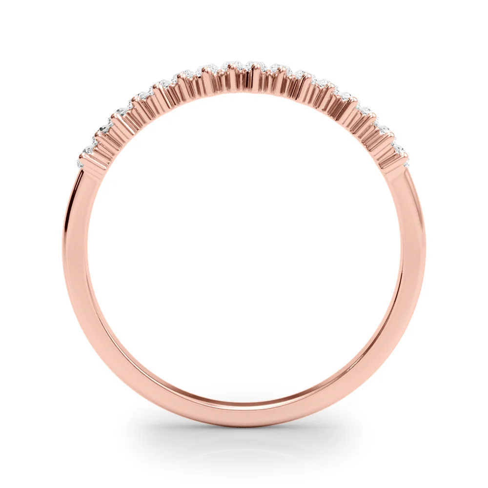 Fancy Shape Baguette Stackable Wedding Bands - Image 10