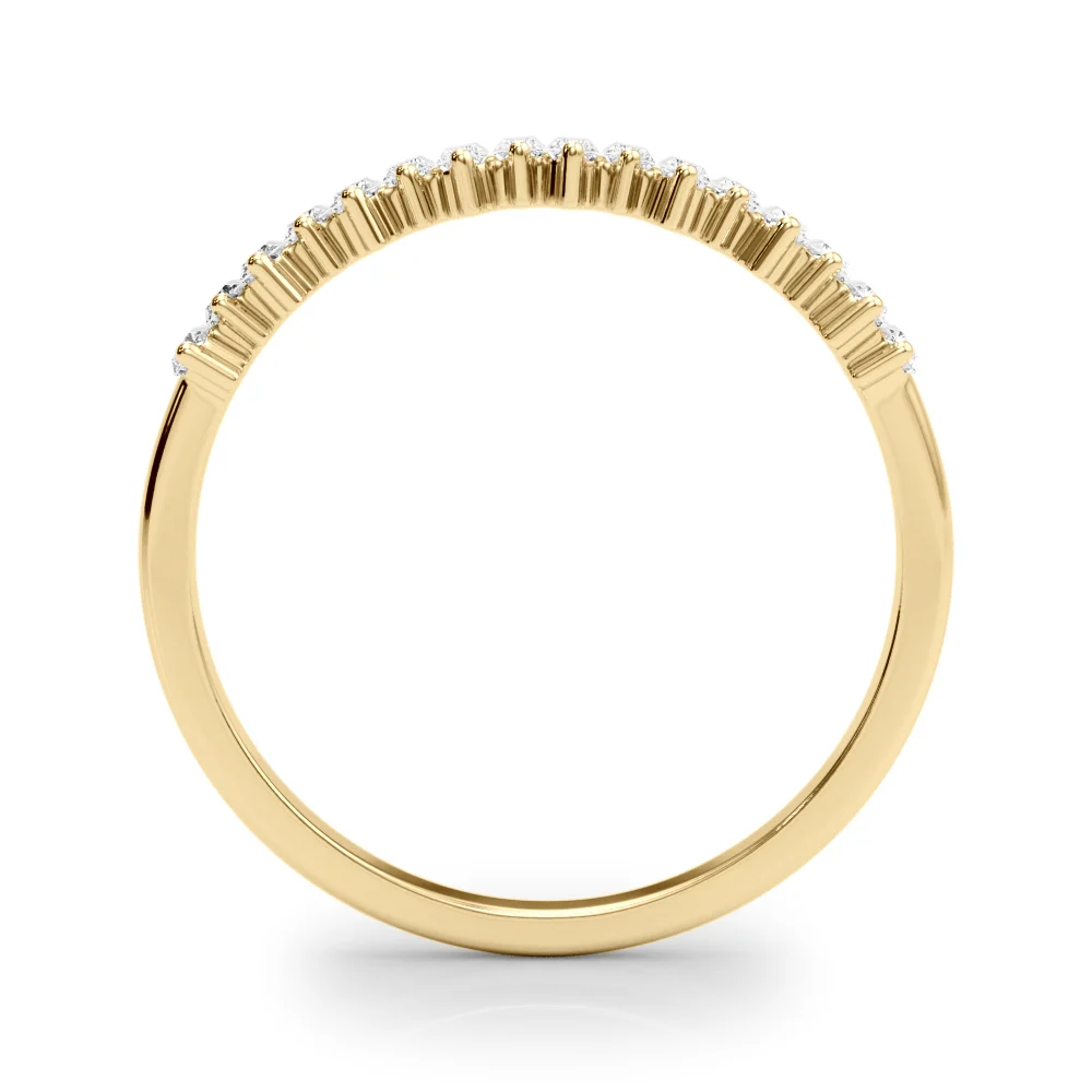 Fancy Shape Baguette Stackable Wedding Bands - Image 6