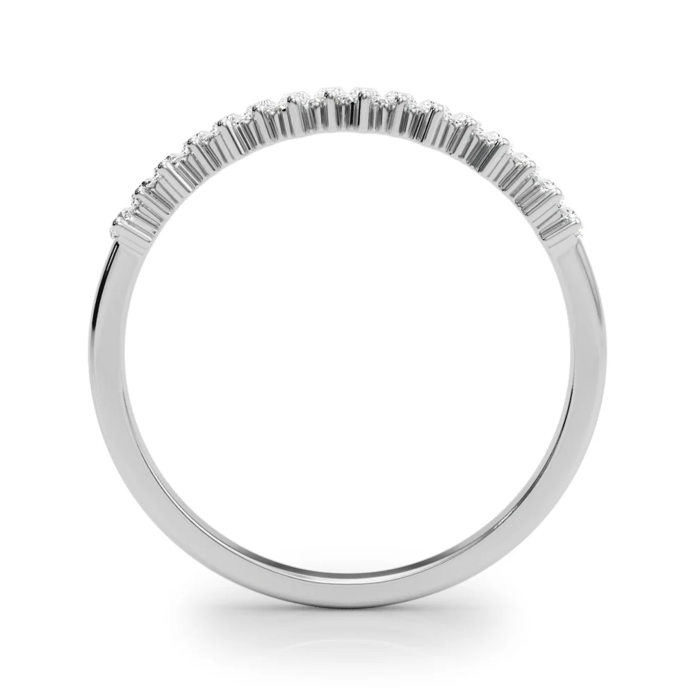 Fancy Shape Baguette Stackable Wedding Bands - Image 2