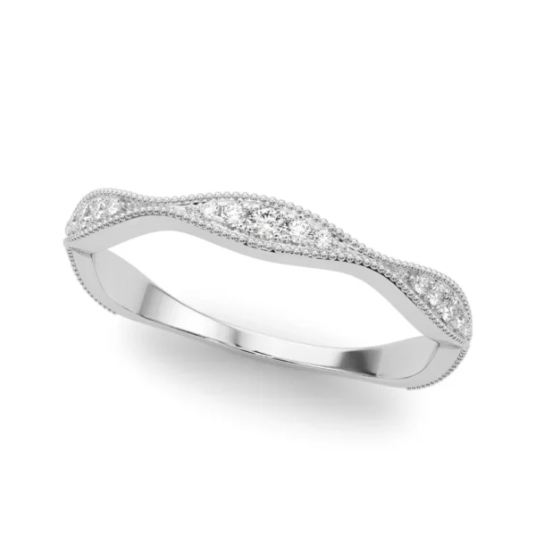Vintage Inspired Milgrain Wedding Band