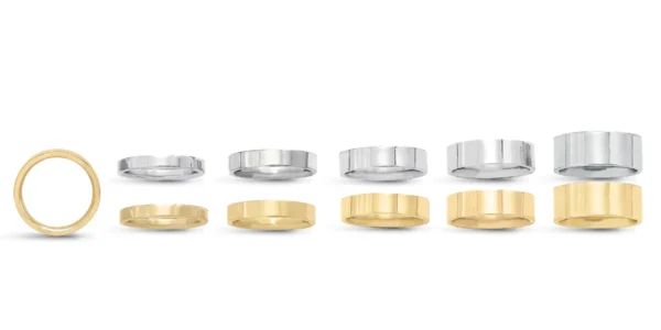 5mm Flat Top Comfort Fit Band