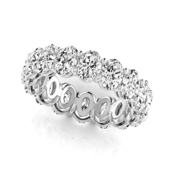 Diamonds Oval Eternity Band