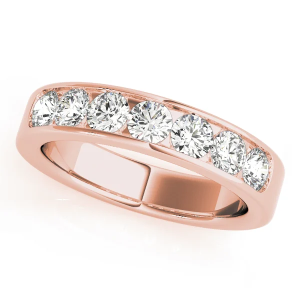 Channel Set Wedding Band - Image 5